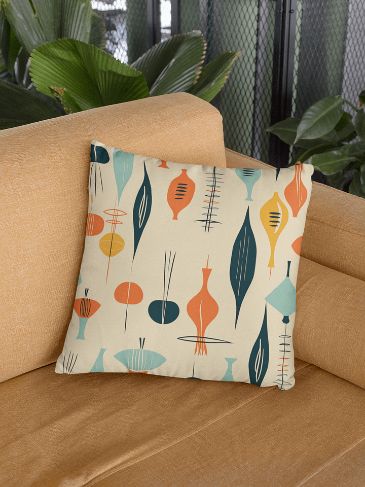 Lava Lamp Pillow in Peaches and Cream product image (2)