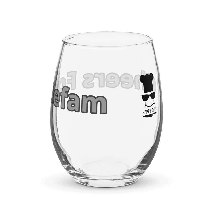 Cheers Foodiefam Stemless Wine Glass product image (3)