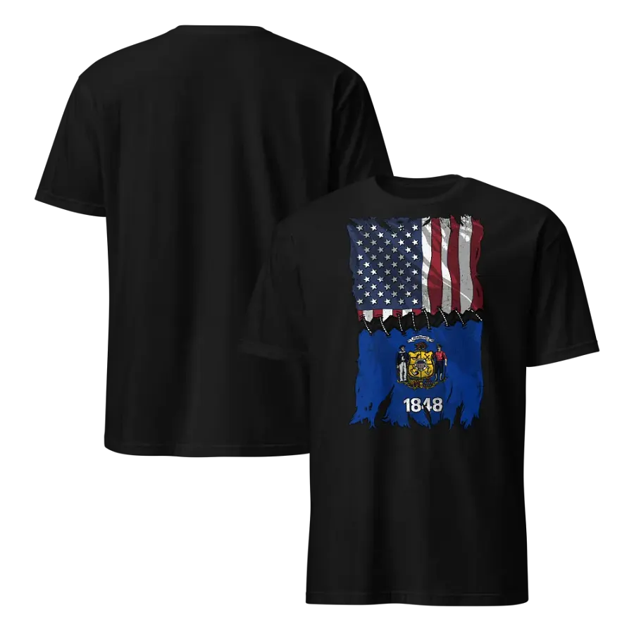 Wisconsin Stitch Flag USA product image (6)
