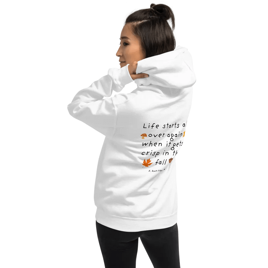 Cozy Fall Hoodie with an Inspirational Autumn Quote product image (4)