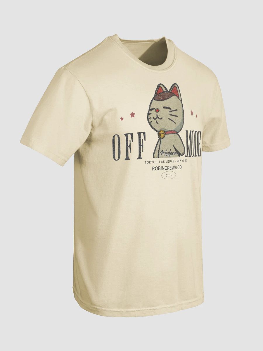 Off Mode Cat T Shirt Relaxed Graphic Tee product image (12)