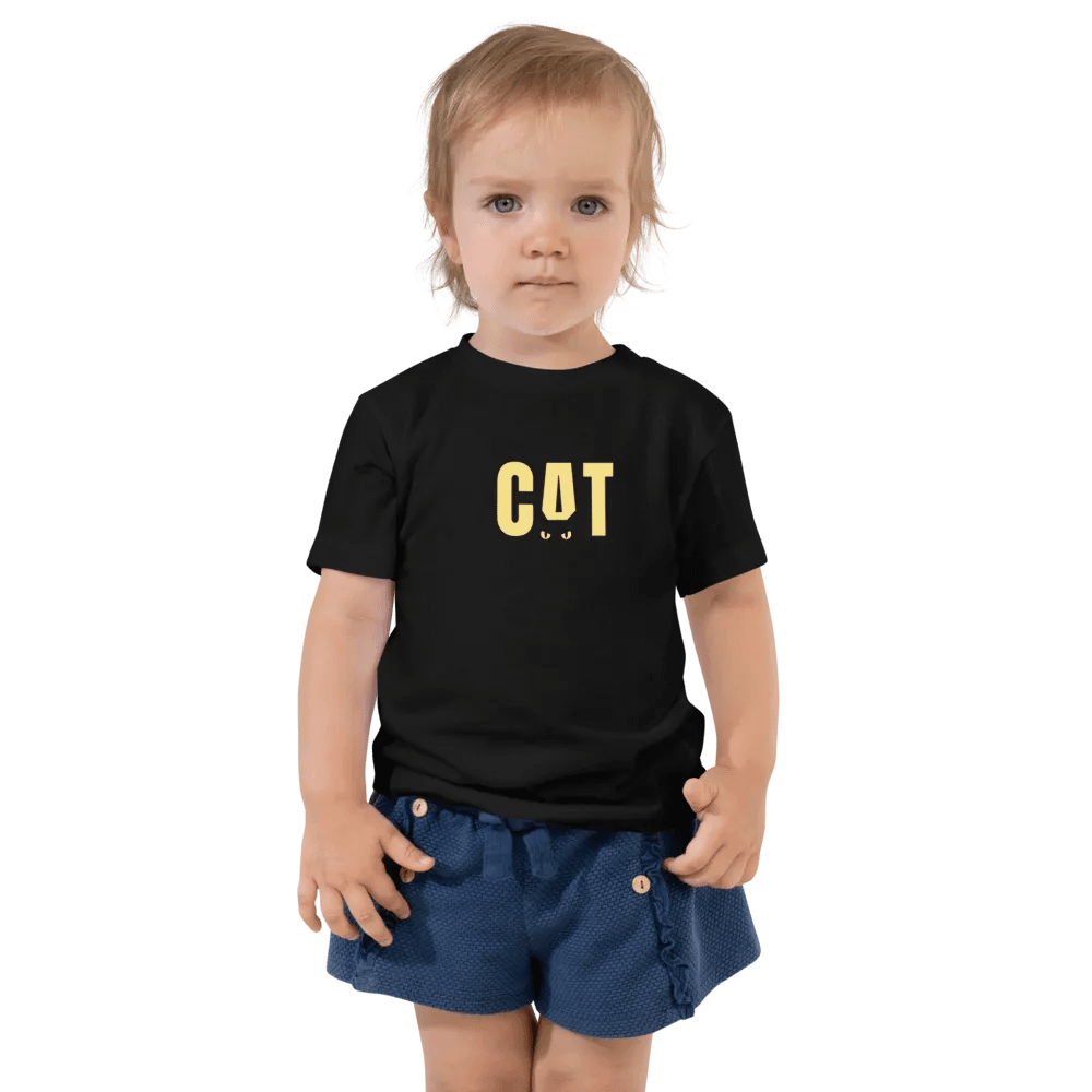 Peek-a-Boo Cat Eyes Toddler T-Shirt product image (1)