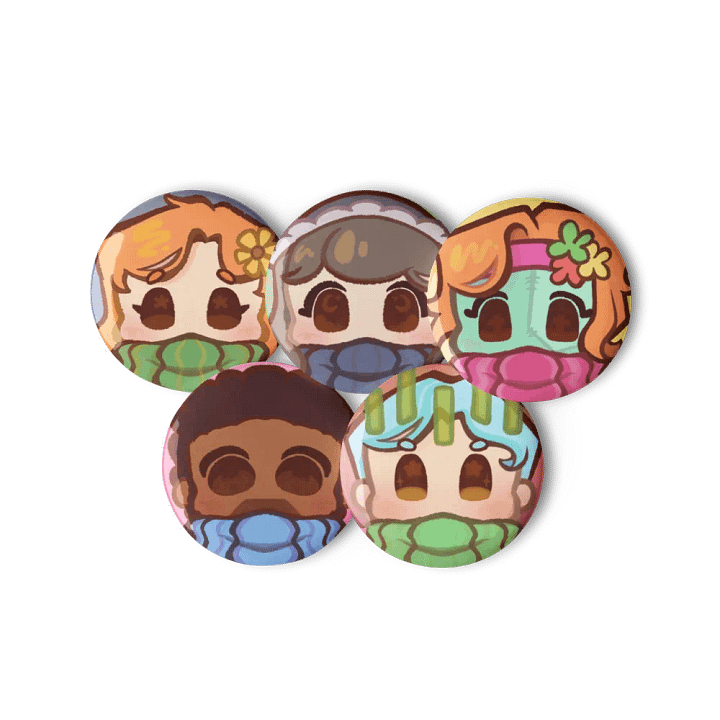 Life series Buttons - Set B product image (1)