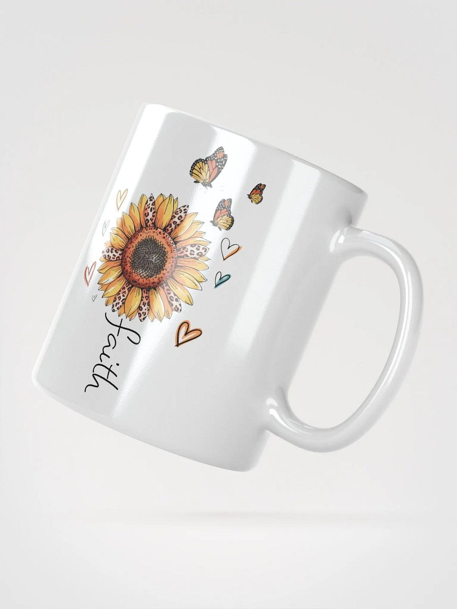 Sunflower Butterfly Faith Mug product image (4)