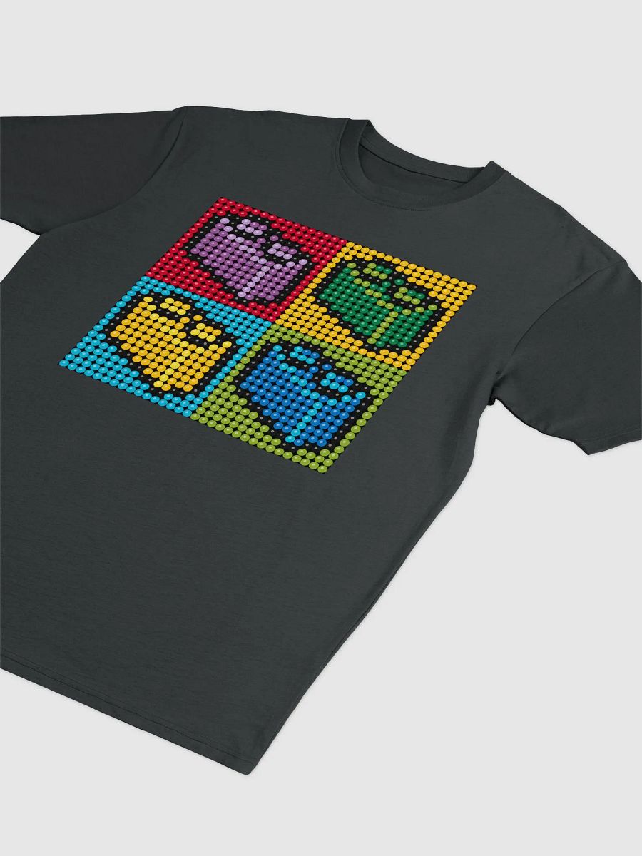Brick Pixel Art Premium Heavyweight Tee product image (2)