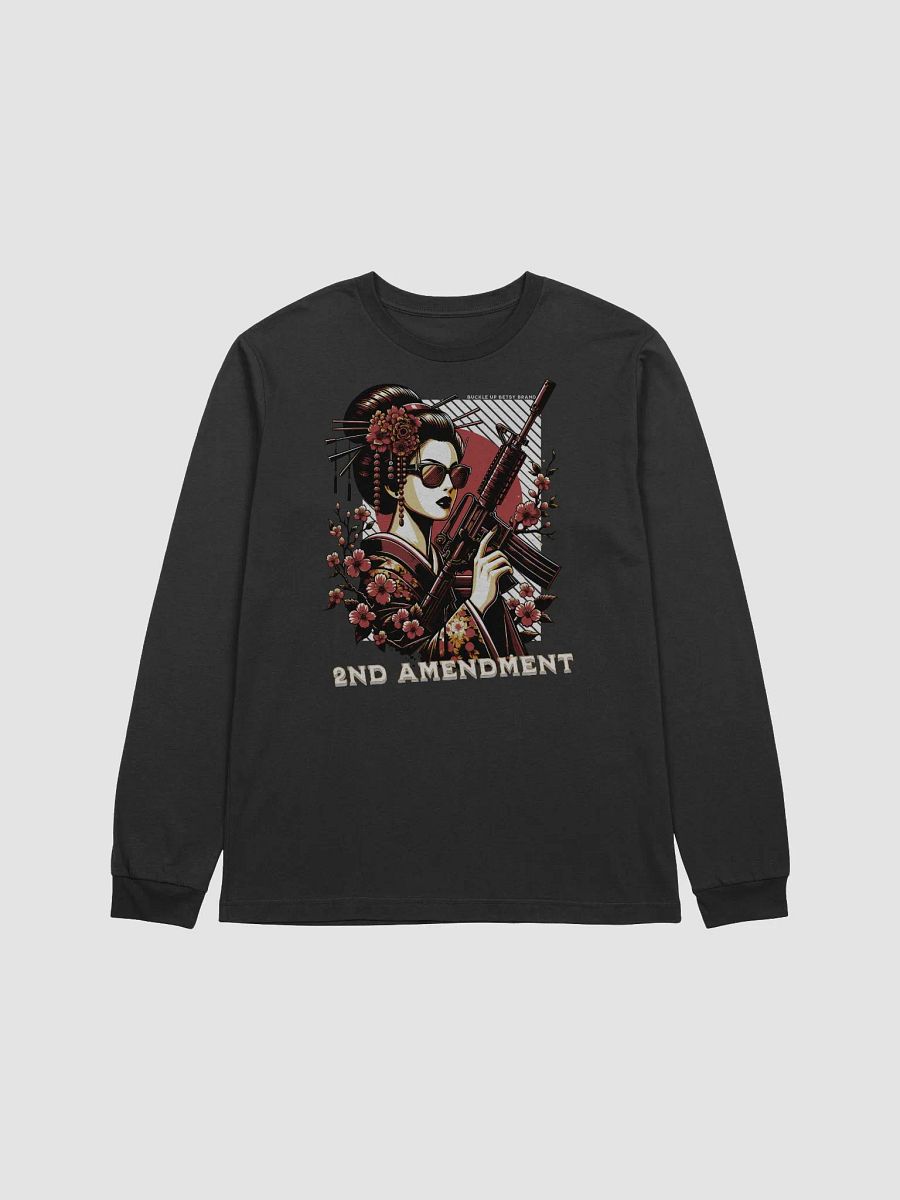2A Geisha Red 2nd Amendment Long Sleeve product image (3)