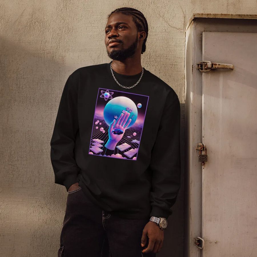 [Hand of Mysteries] - Unisex Premium Heavyweight Long Sleeve Shirt product image (16)