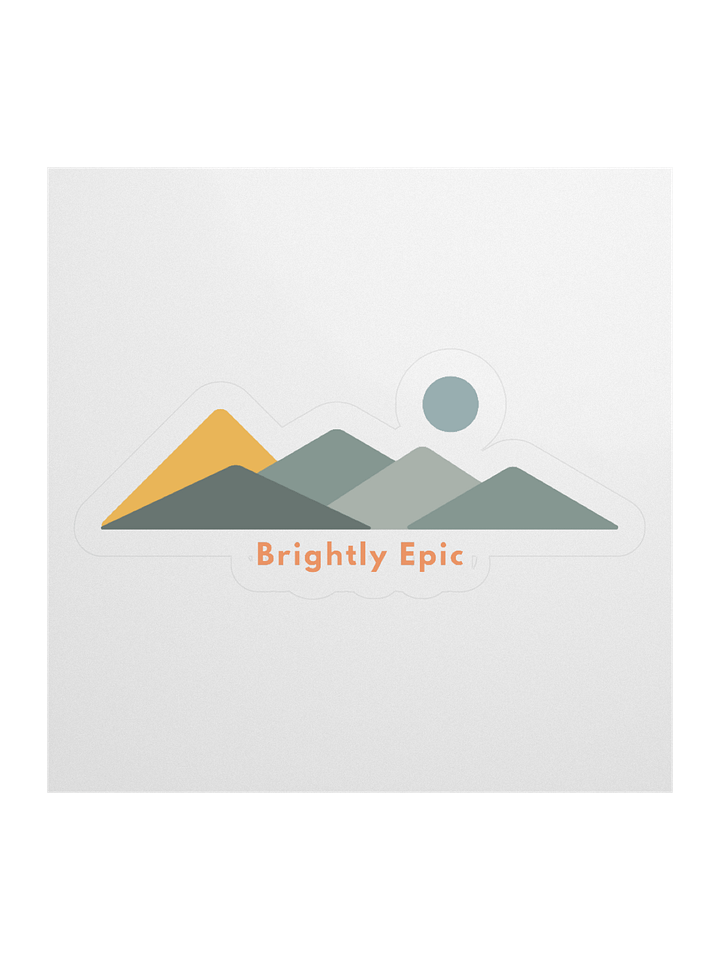 Brightly Epic Sticker product image (3)