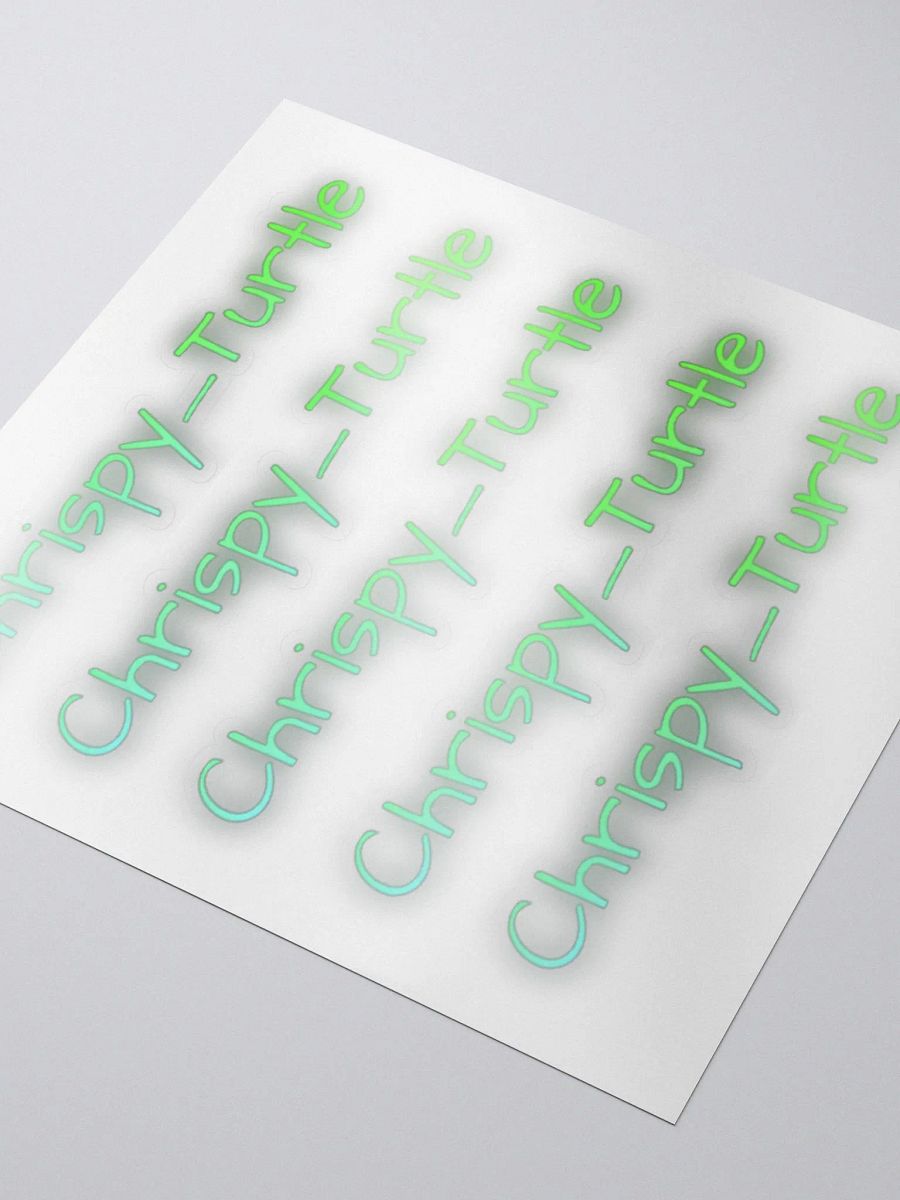 Chrispy_Turtle Text Stickers product image (3)