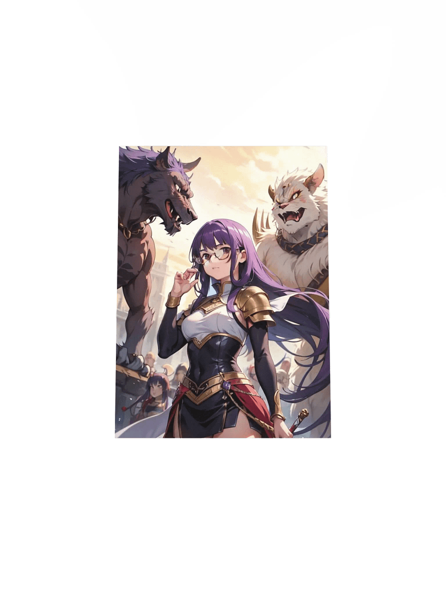 Purple K Warrior Poster product image (30)