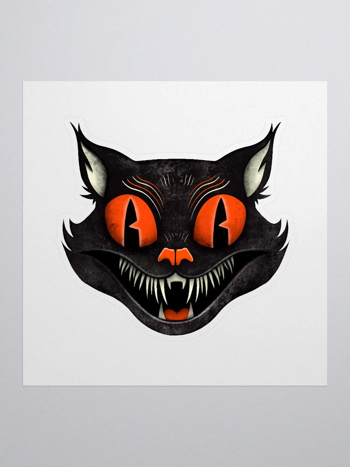 Halloween Cat Sticker product image (1)
