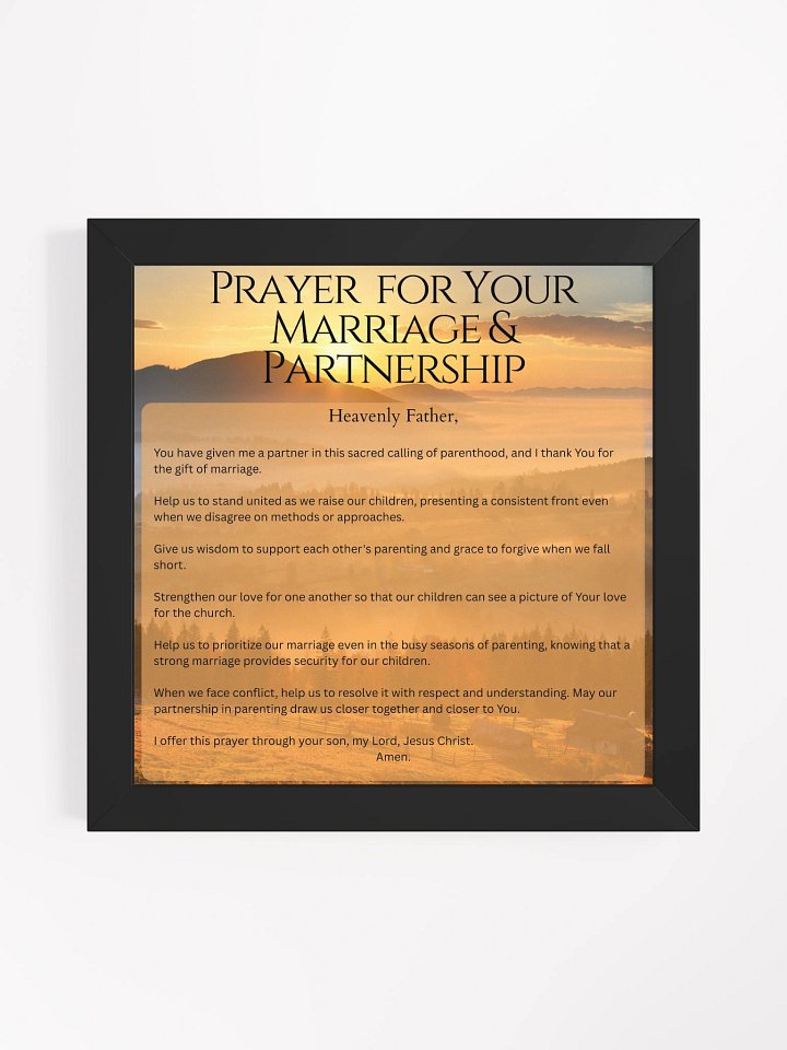 Prayer for your Marriage and Partnership - Square product image (1)
