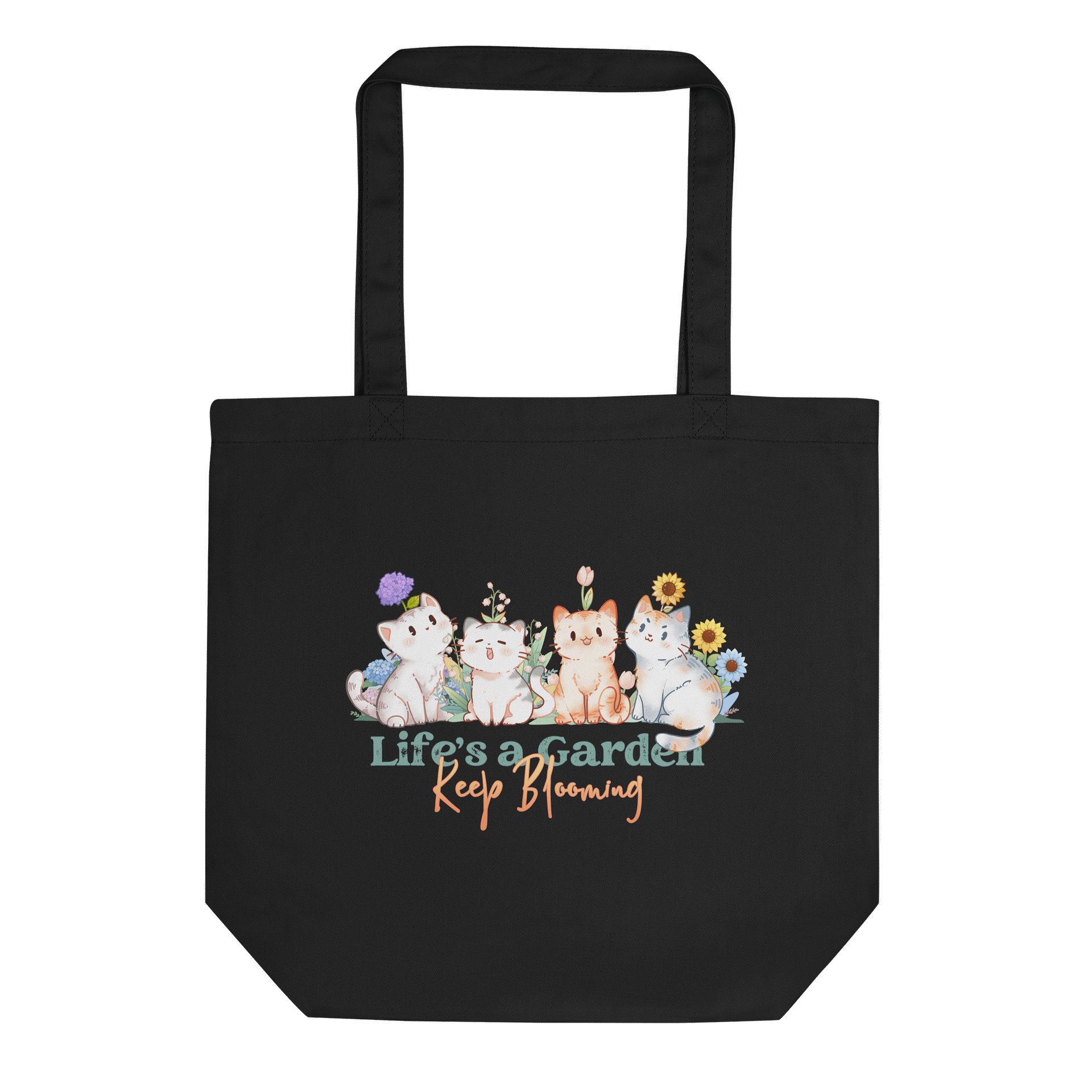 Life is a cat garden - Organic Tote Bag product image (1)
