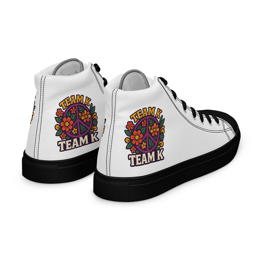 Team K 1960's Women's High Top Canvas Shoes product image (10)