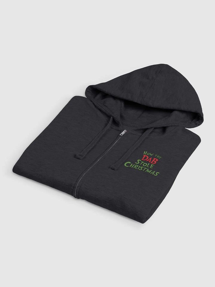 How The Dab Stole Christmas zip up hoodie product image (3)
