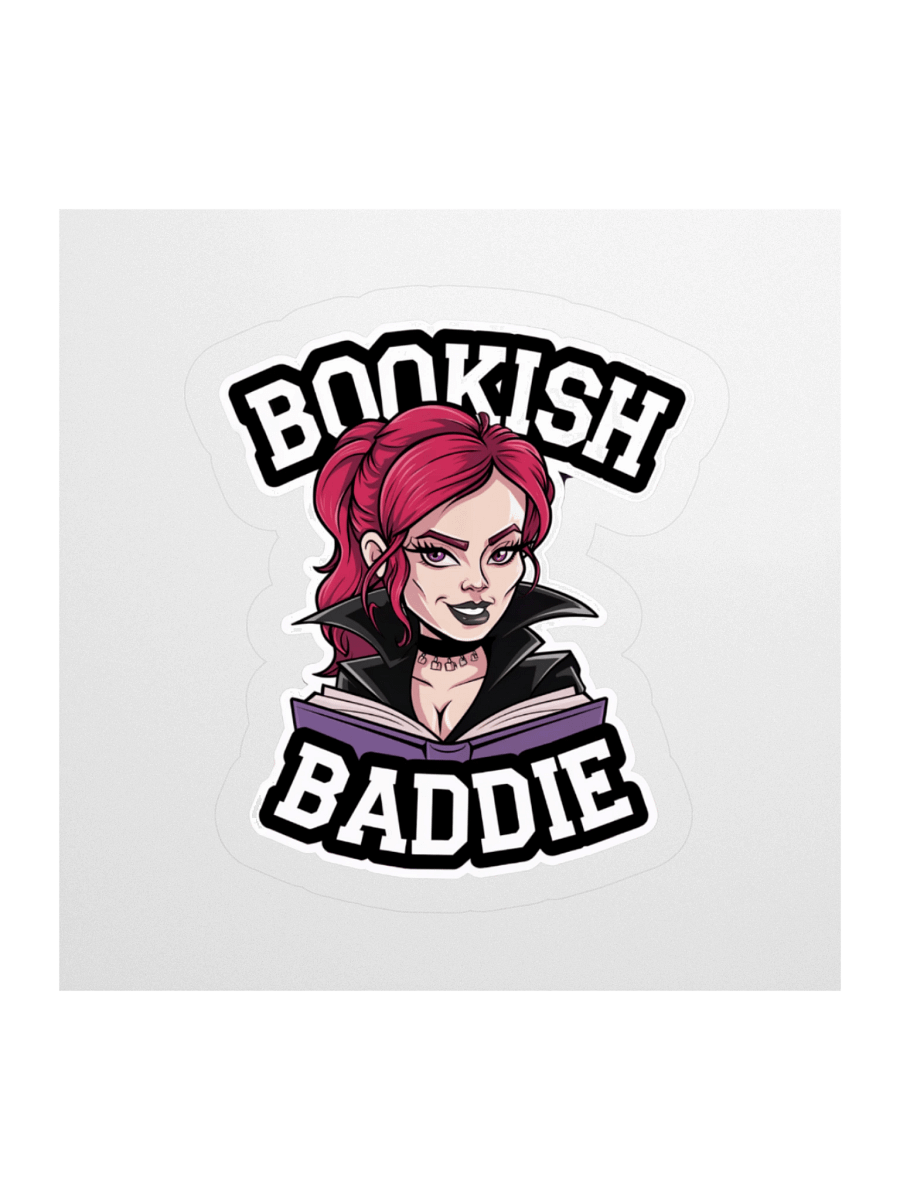 Bookish Baddie Vamp Sticker product image (1)