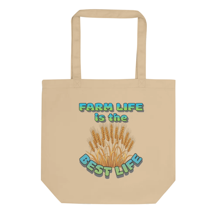 Farm Life Is The Best Life Eco-Friendly Tote Bag product image (1)