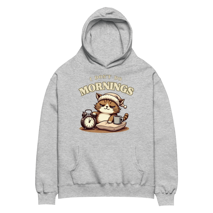 Lazy Cat Oversized Hoodie product image (8)
