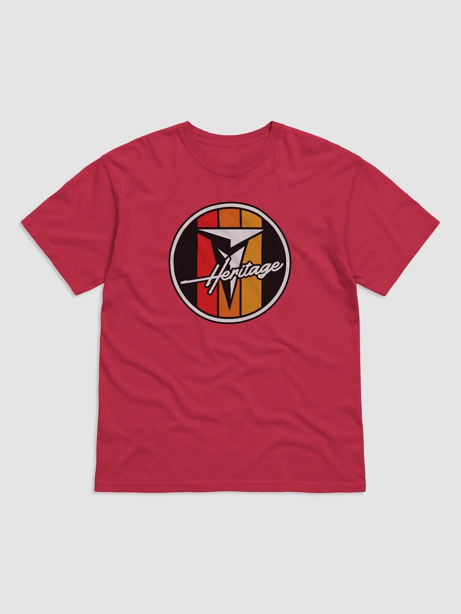Retro Heritage Logo T-Shirt Red product image (1)