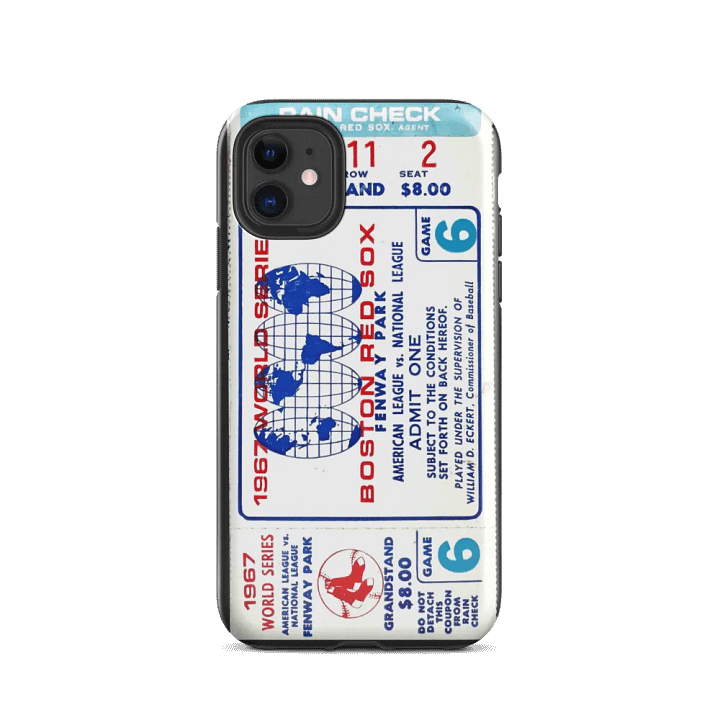 1967 World Series Ticket iPhone® Tough Case product image (2)