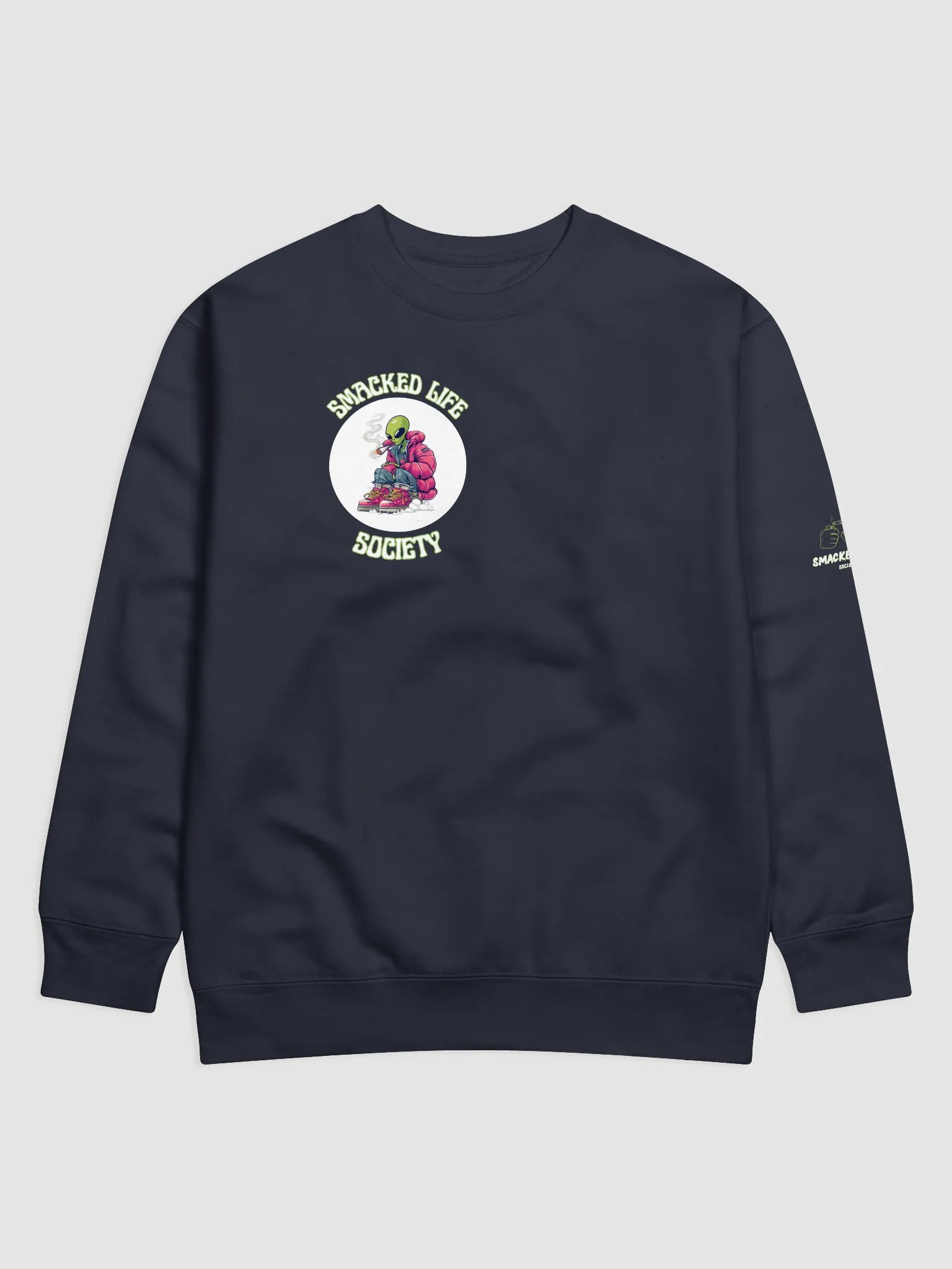 SMACKED OUTTA THIS WORLD! Premium Sweatshirt product image (1)