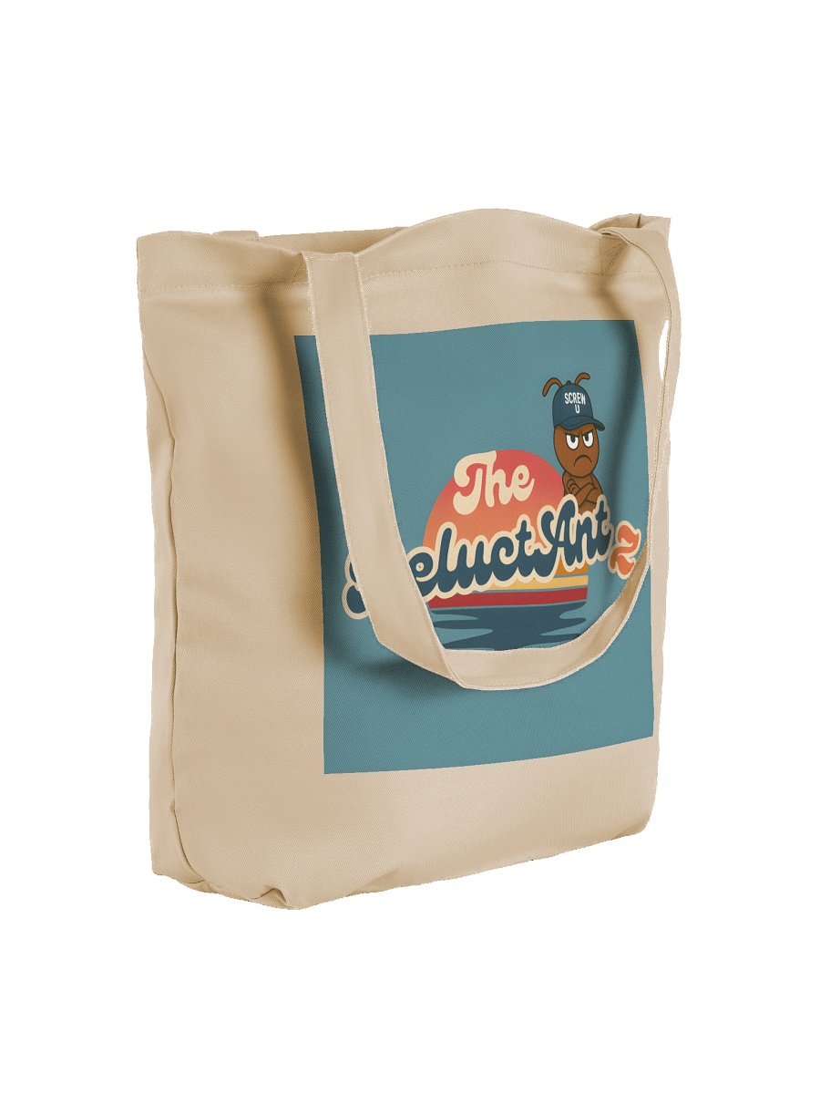 Screw U Tote by The ReluctAntz – Silver Mist product image (4)
