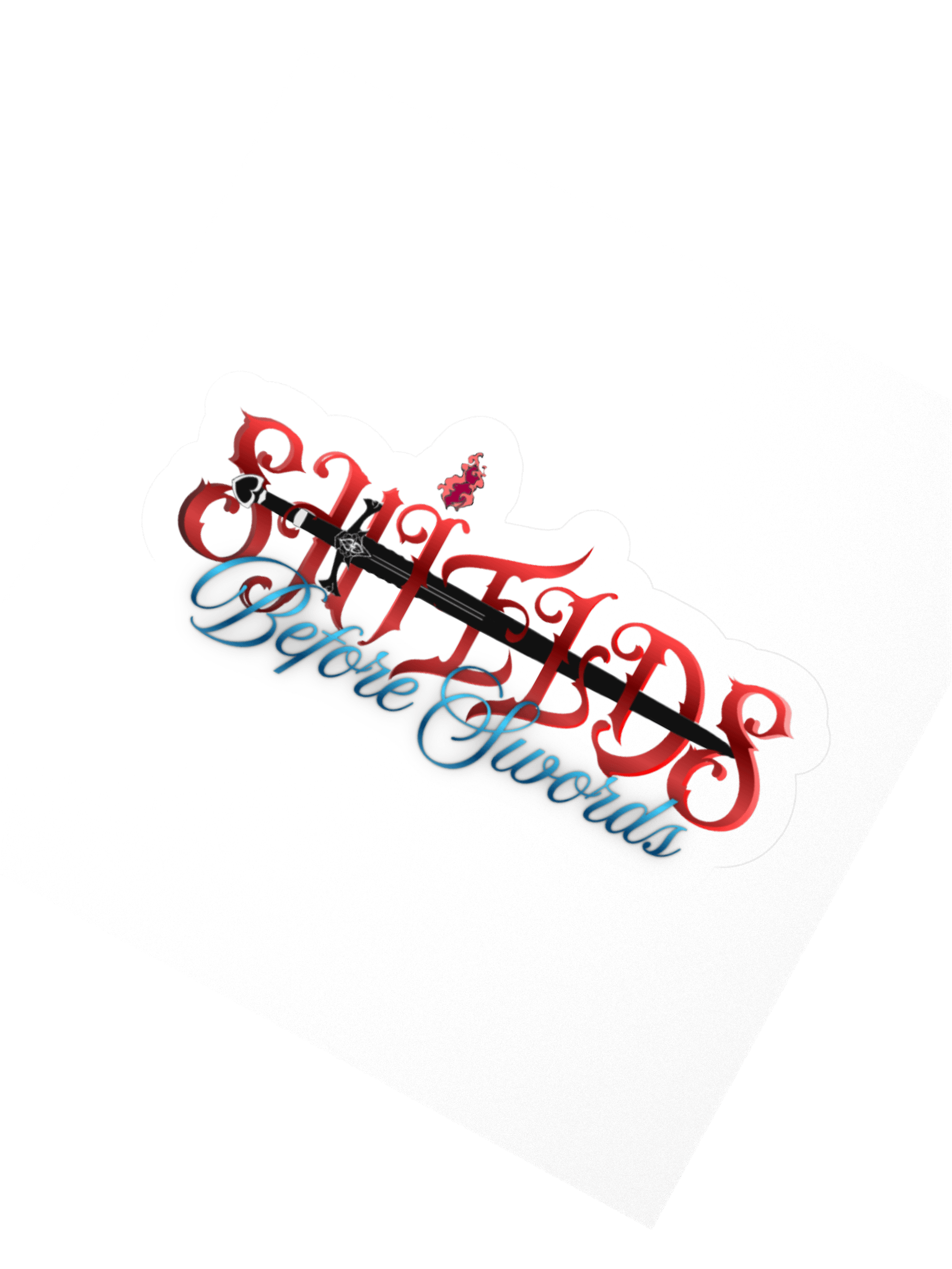 Shields Before Swords Kiss Cut Sticker product image (4)
