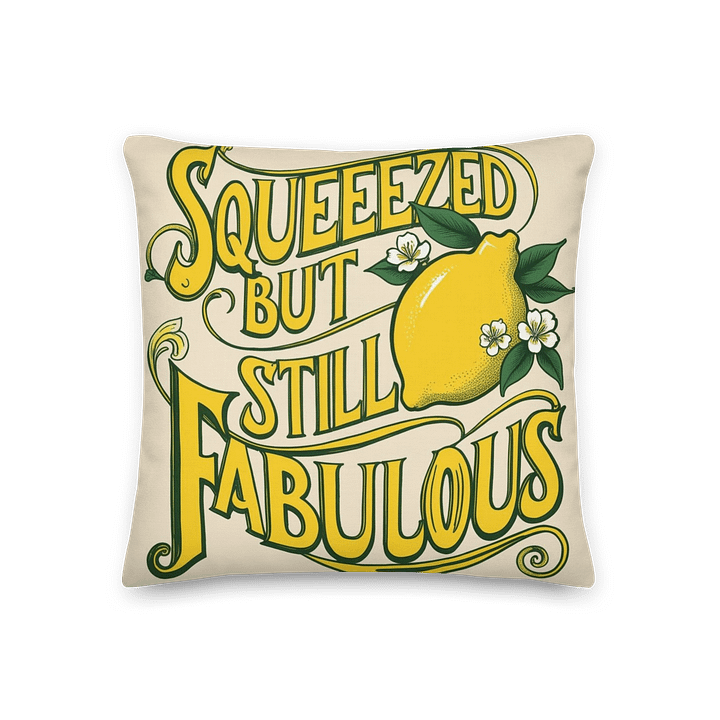 Squeeze the Day All-Over Print Premium Pillow product image (1)