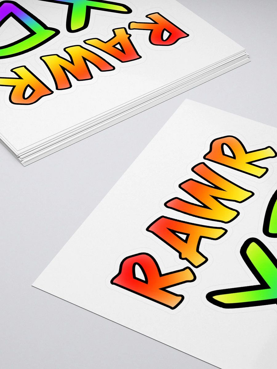 RAWR XD Sticker product image (4)