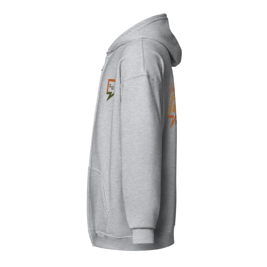 Fully Authentic By Heart Zip Hoodie product image (3)
