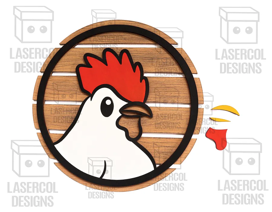 Farm Animals DIY Set 1 - Laser Cut Files product image (2)
