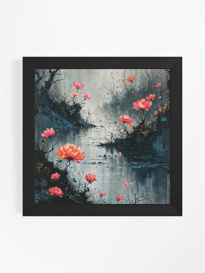 Petals of the Quiet Stream Framed Print product image (8)