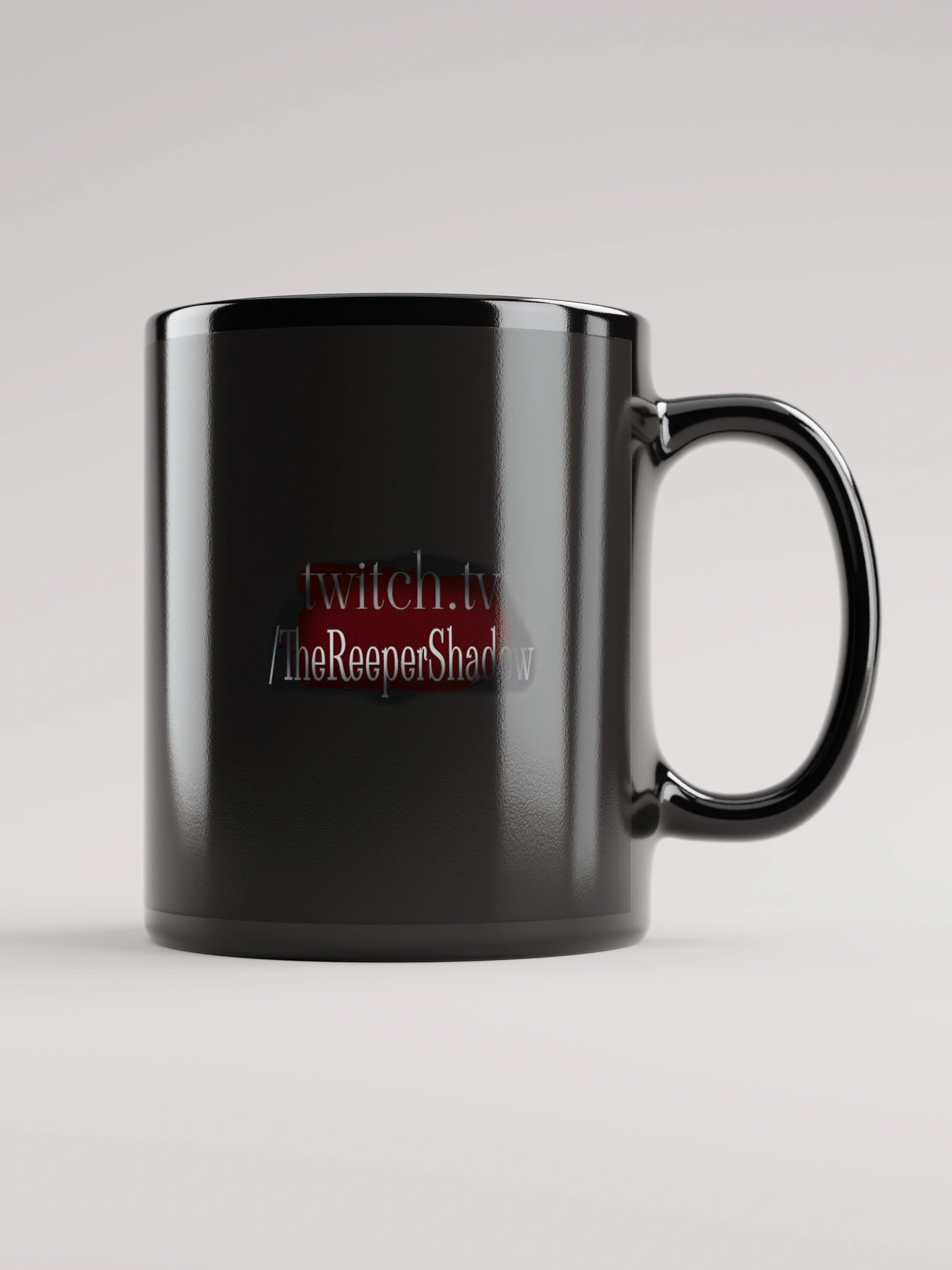 TheReeperShadow Twitch Sparkle Emote Mug (BLACK) product image (1)