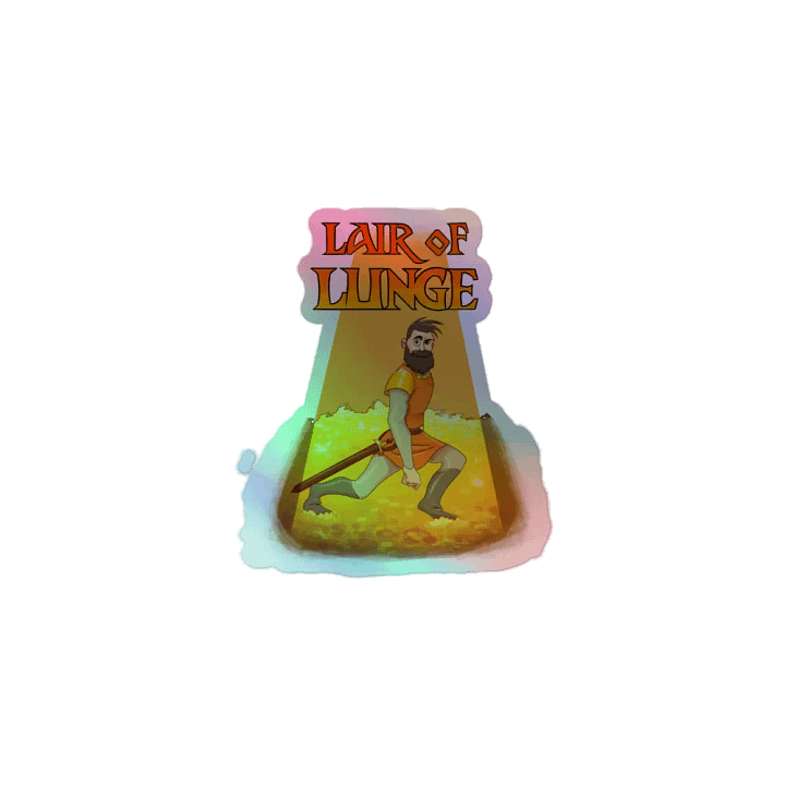 Lair of Lunge Holo Sticker product image (1)
