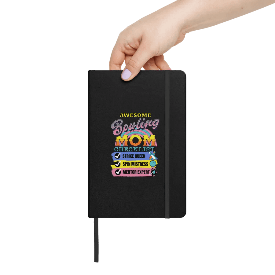 Awesome Bowling Mom Checklist Strike, Spin, Mentor Notebook product image (6)