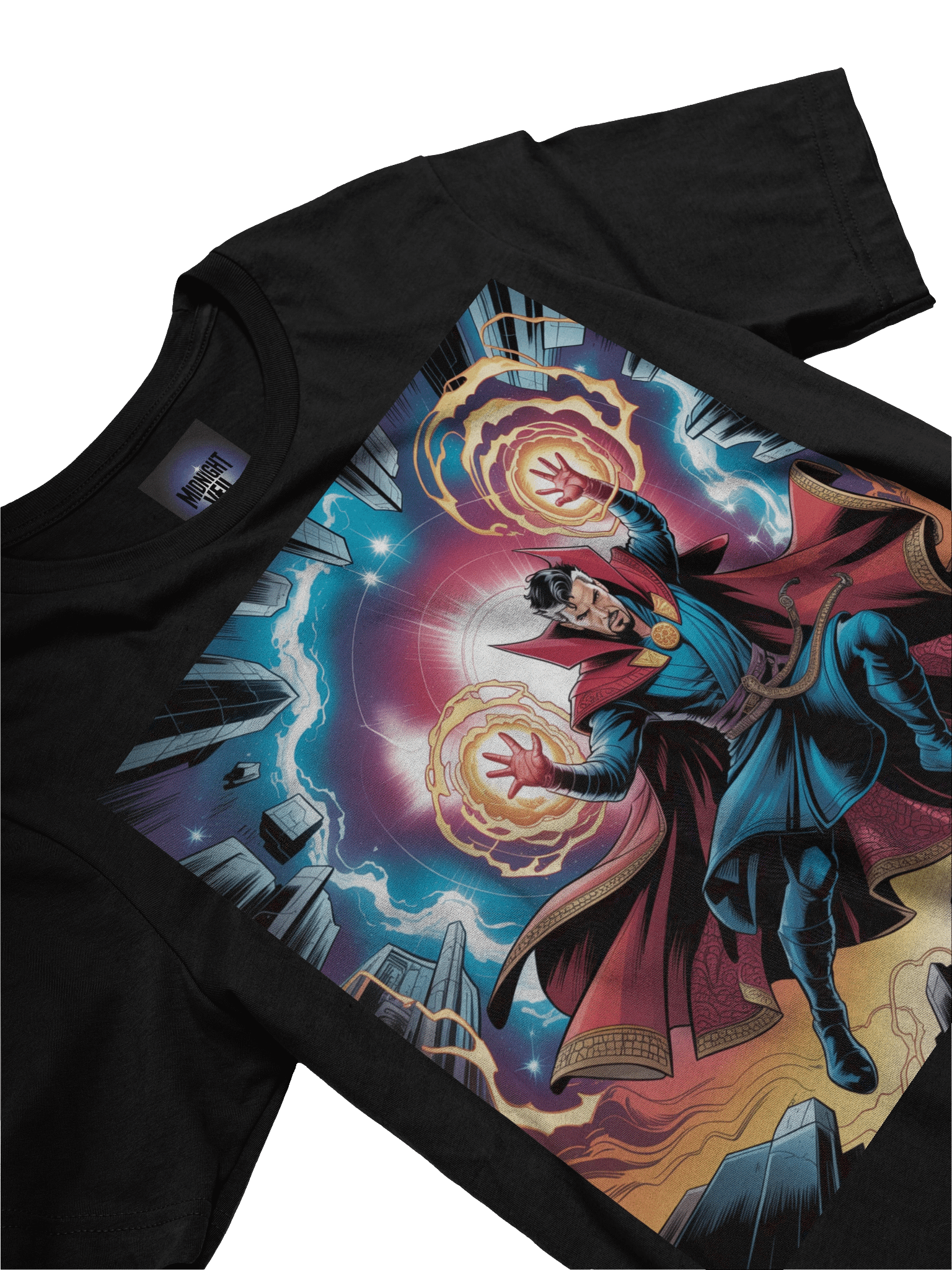 Doctor Strange Urban Eclipse Supersoft T-Shirt – Sorcerous Blast Veil product image (5)