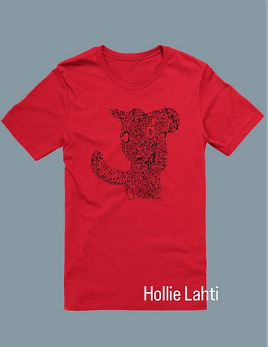 Plush Toy T-shirts hollielahti.com #hollielahti #art #artprints #arttshirts #graphictshirys #artisttshirts #hollielahtiart #h...