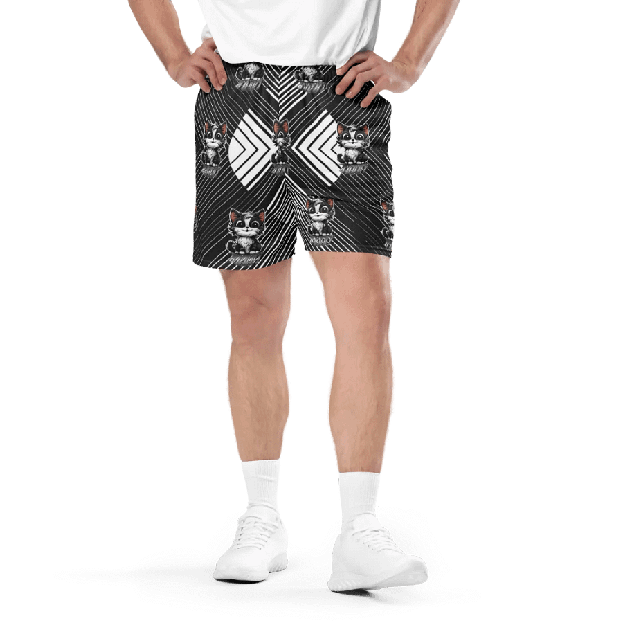 Buddy All-Over Print Recycled Unisex Mesh Shorts product image (1)