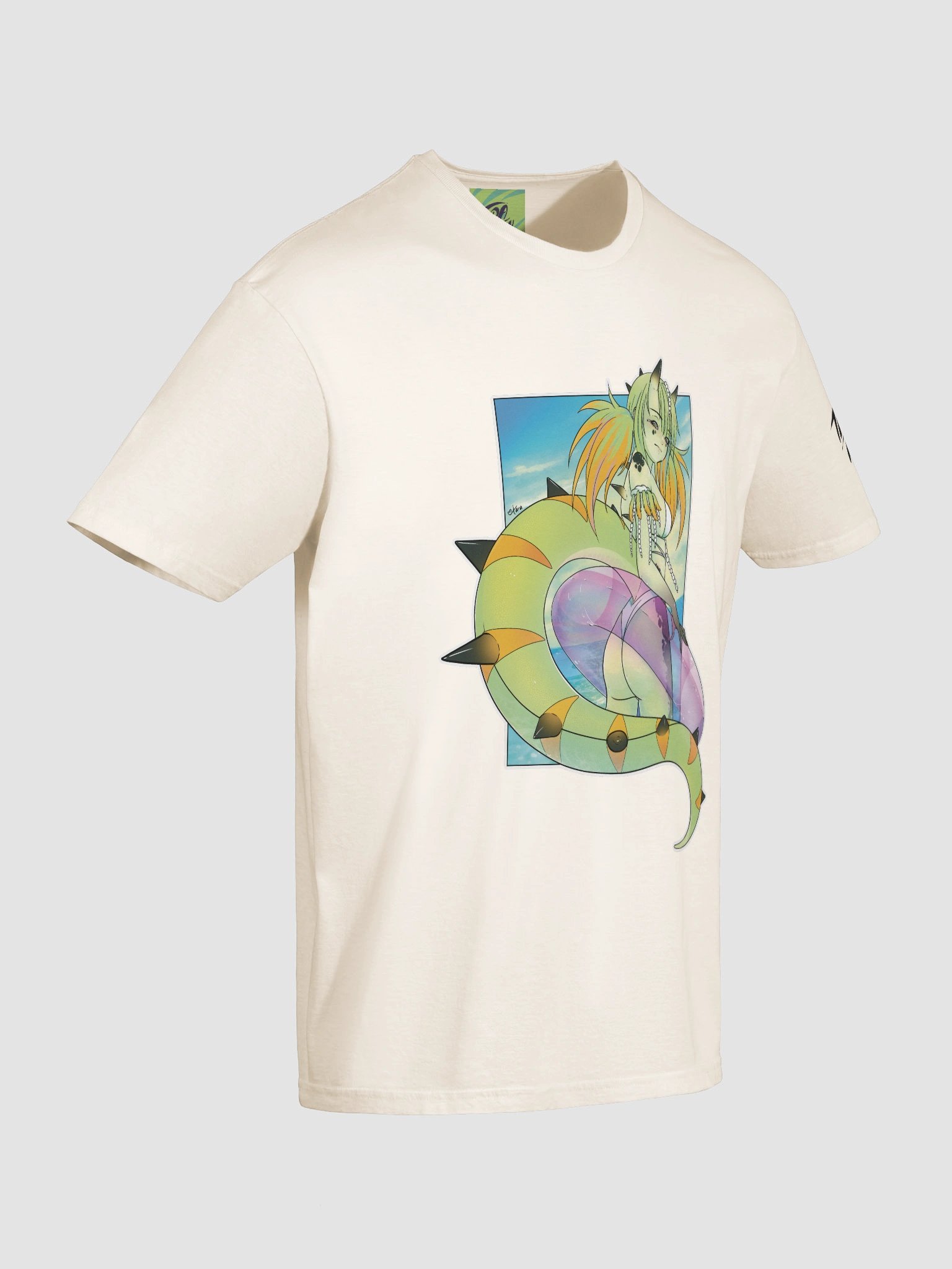 Hot Dino Girl Summer Soft Tee product image (7)