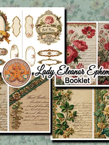 Lady Eleanor Ephemera Kit Digital Download product image (6)