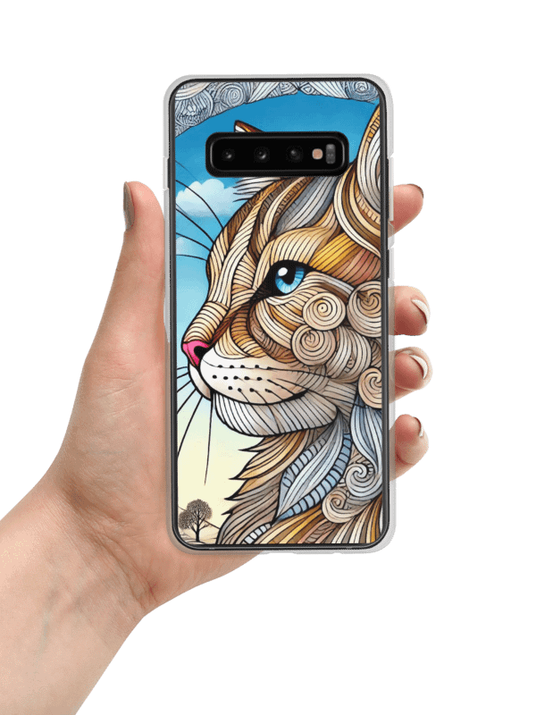 Whimsical Cat Dreams Samsung® Case | AI Design cat product image (7)