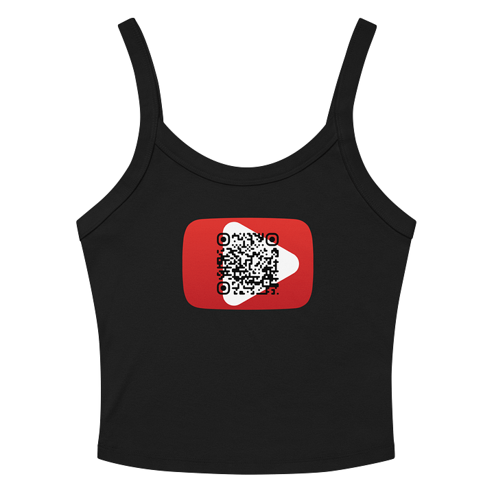QR Code YouTube Play Button Tank Top product image (2)
