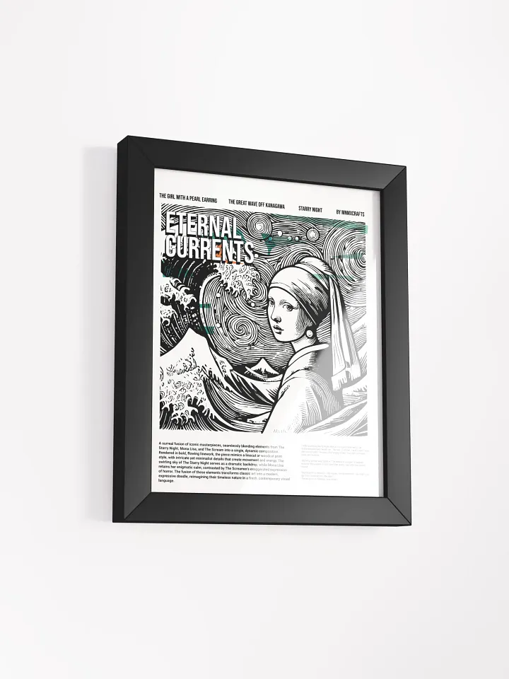 Ethereal Currents Matte Poster product image (2)