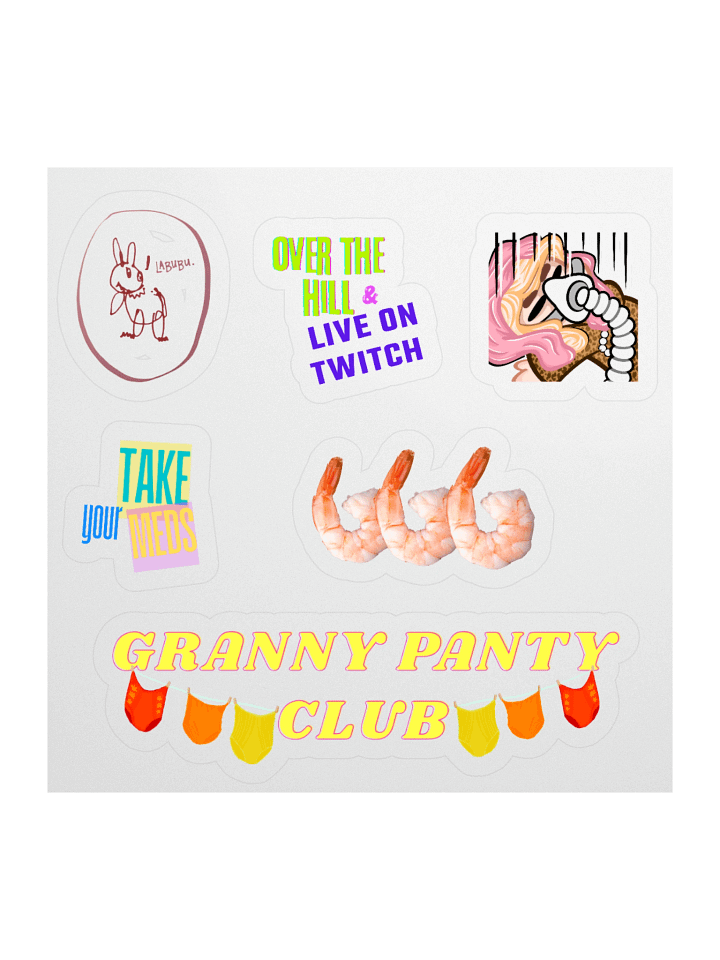 Chaos Sticker Sheet product image (1)