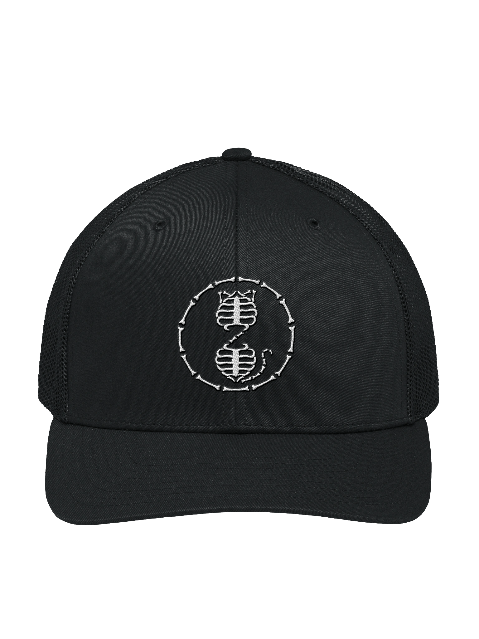 Bone Sigil Trucker Hat (Black) product image (1)