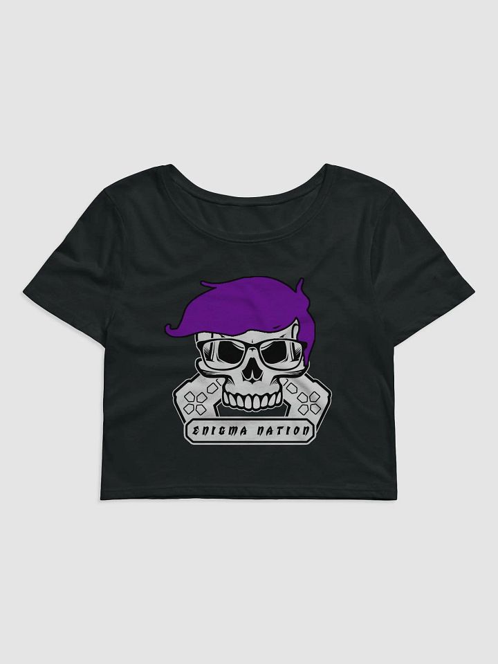 Enigma Nation Bella+Canvas Women's Crop Tee (PRINTED) product image (2)