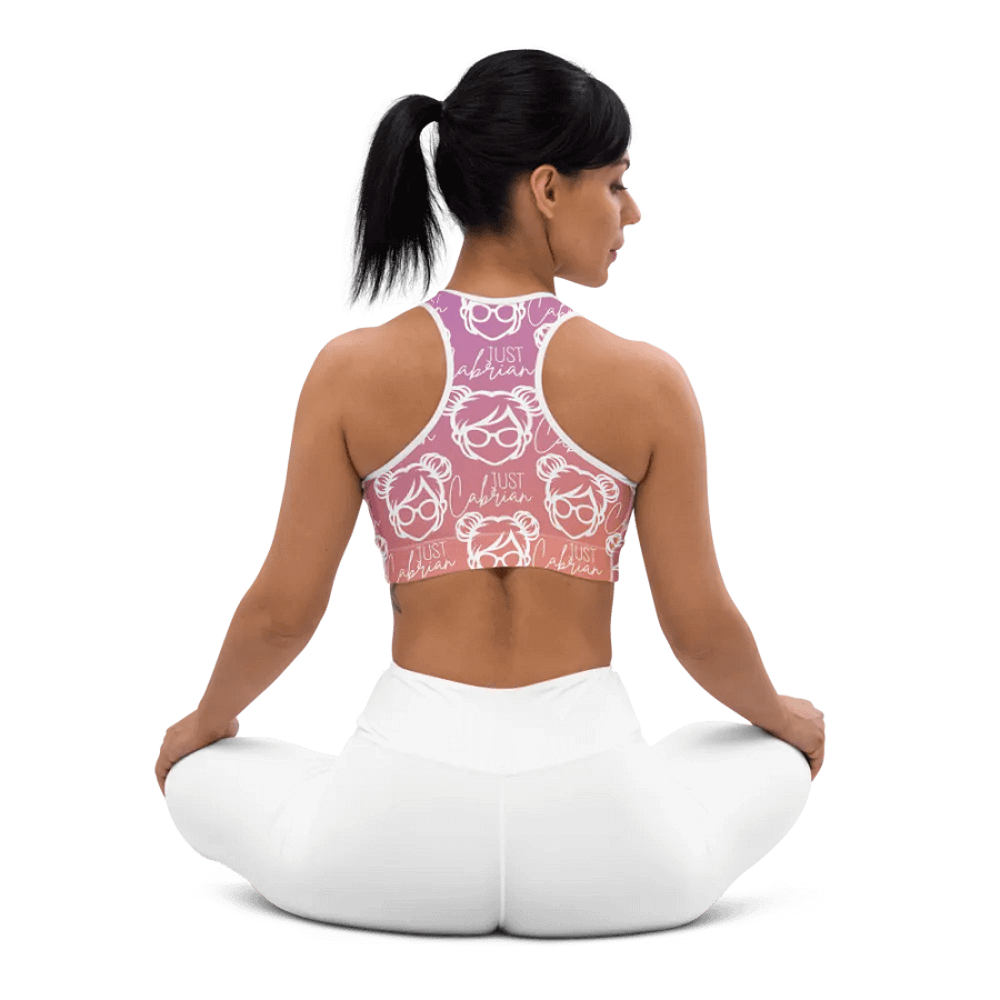 JustCabrian Ombre Sports Bra product image (9)