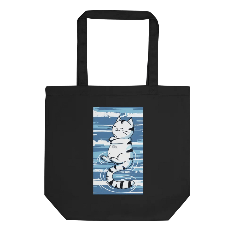 Playful Cat Vibes - Econscious Eco-Friendly Tote Bag product image (1)