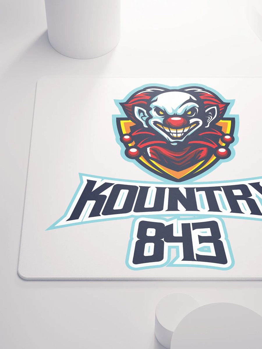 Sinister Clown Logo Gaming Mouse Pad product image (10)