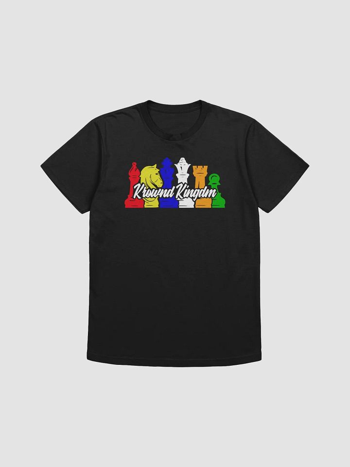 Krown'd Kingd'm Colors Black T-shirt product image (1)